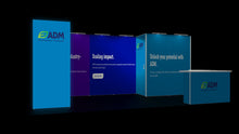 Load image into Gallery viewer, Panoramic Modular Exhibition Stand 10x20 08