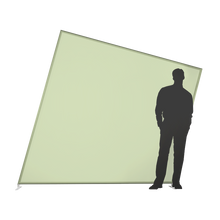 Load image into Gallery viewer, contour.inclined tilted 8'x8' backwall display