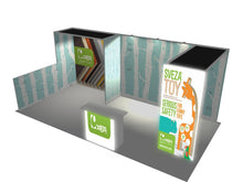 Load image into Gallery viewer, 10x20 Panoramic Modular Exhibition Stand Kit 2