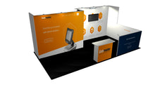 Load image into Gallery viewer, 10x20 Panoramic Modular Exhibition Display Kit 7