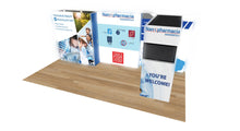 Load image into Gallery viewer, panoramic modular exhibition stand 1020 03 03
