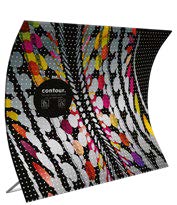 Load image into Gallery viewer, contour.wave 8'x8' backwall curved display