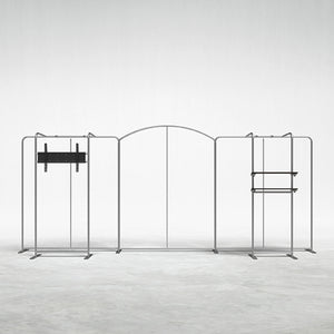 20ft Ensemble Tension Fabric Trade Show Display Kit E20J