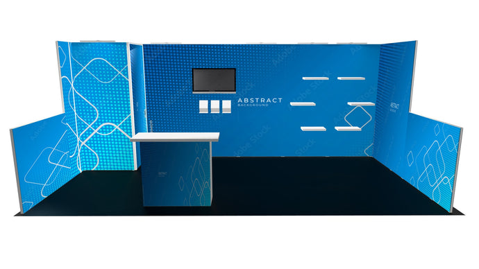 Panoramic Modular Exhibition Display 10x20