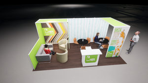 Modular Exhibition Stand 10x20 02