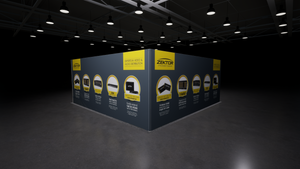 Seamless 20x20 Exhibition Stand - 20x20 01